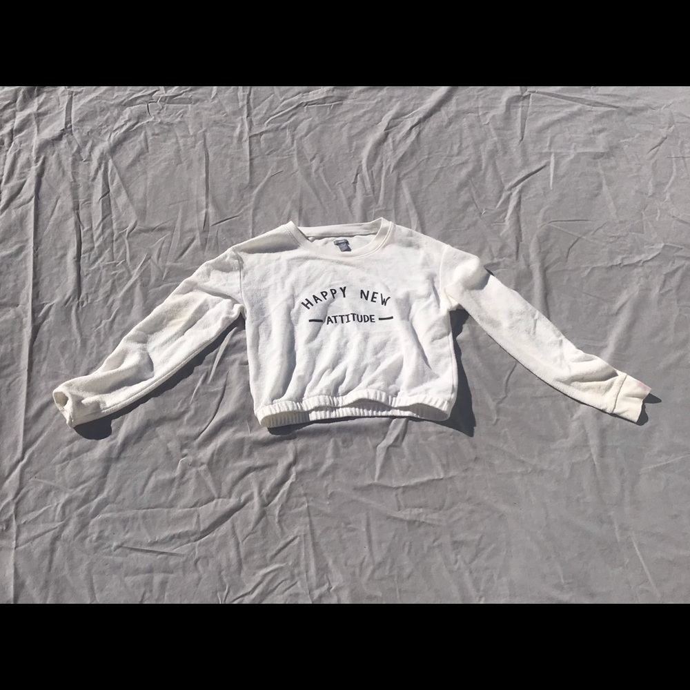 cropped aerie crew neck